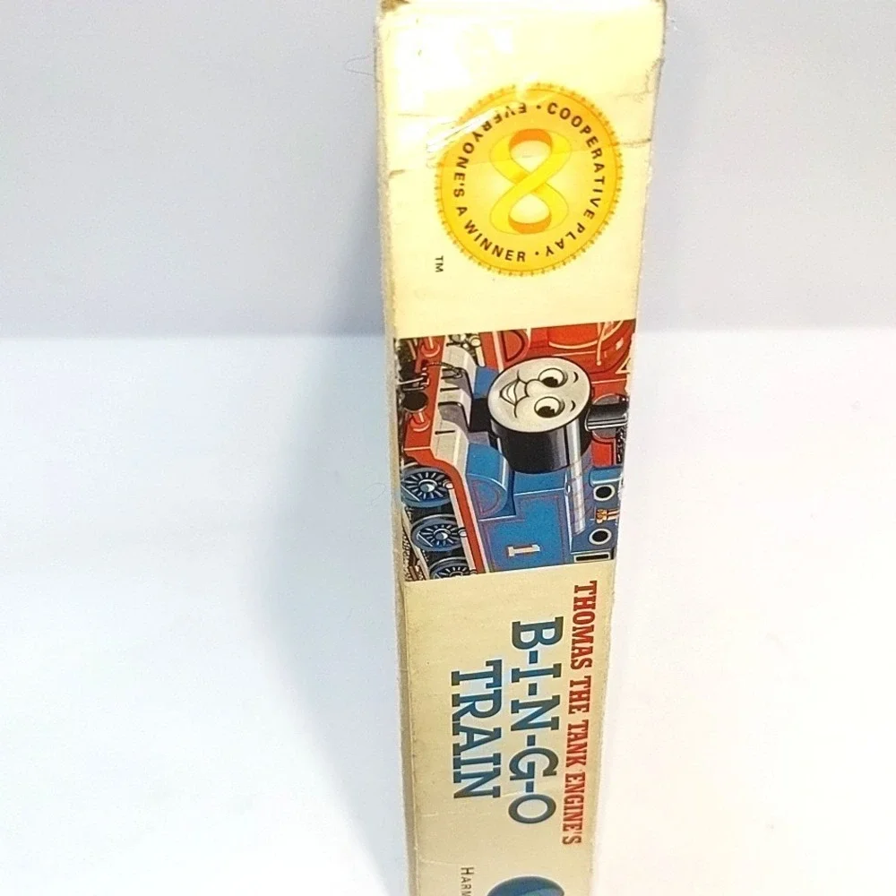 VTG 93 Thomas the Tank Engine Bingo Train Game Shining Time Station Harmony Toy